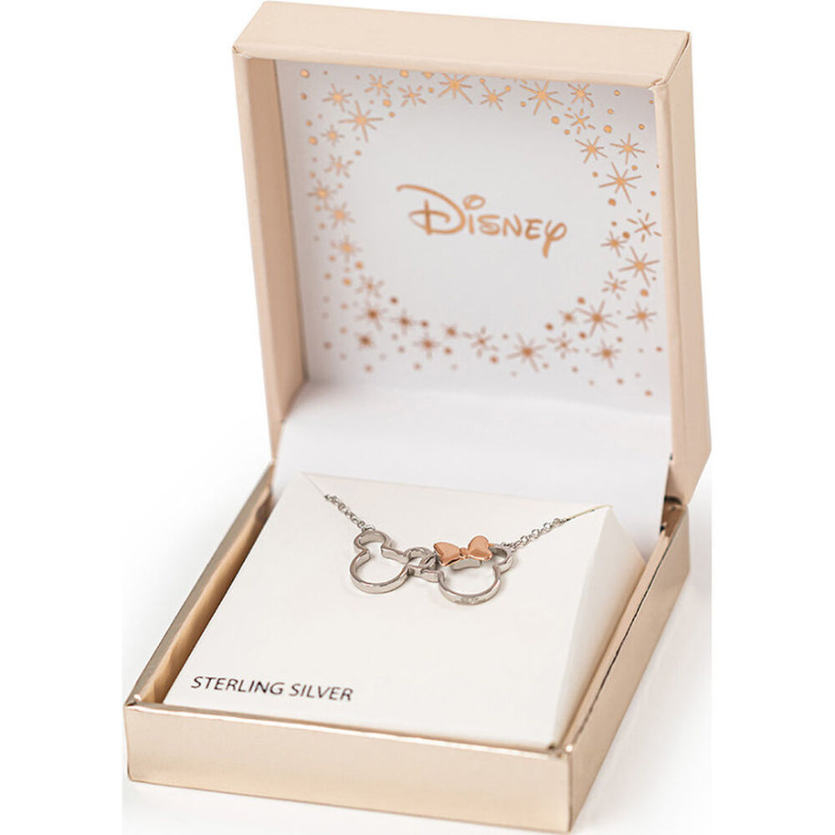 (Próximamente) Colgante Mickey & Minnie Disney plata