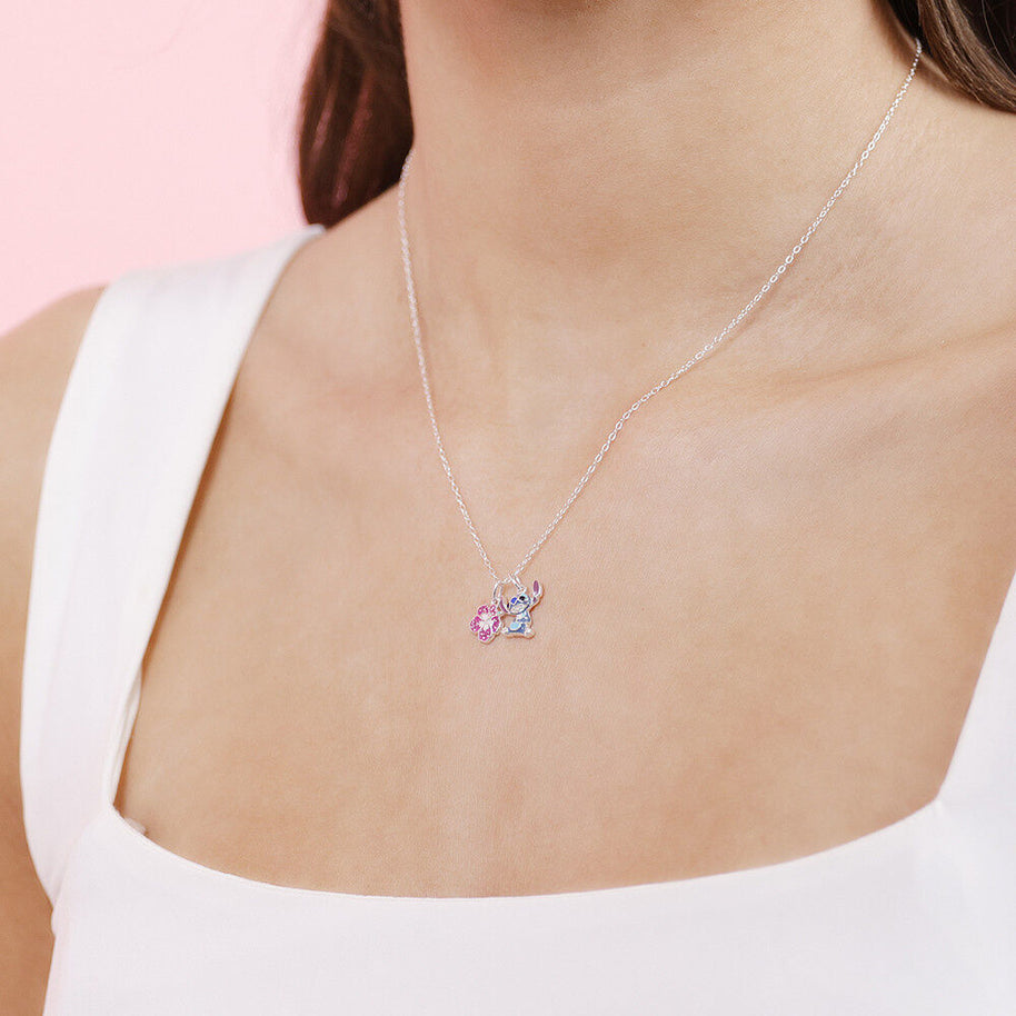(Próximamente) Colgante Charm Stitch Disney plata