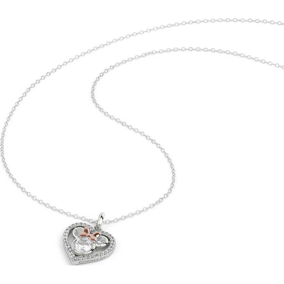 (Próximamente) Colgante Corazon Minnie Disney plata