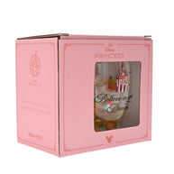 Taza cristal flores secas Princesas Disney