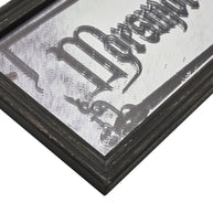 Placa Espejo Marca Tenebrosa Dark Arts Harry Potter