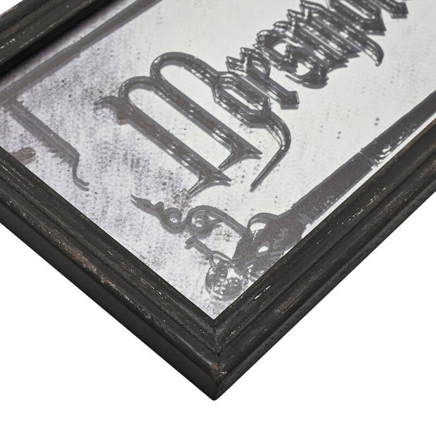 Placa Espejo Marca Tenebrosa Dark Arts Harry Potter