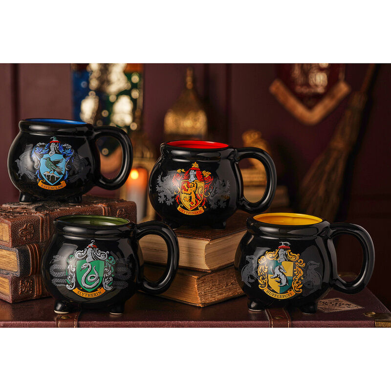 Taza Caldero Slytherin Harry Potter